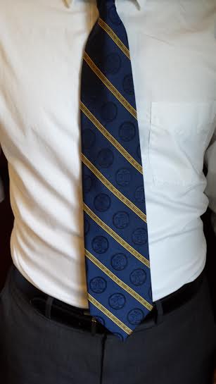 Blue Tie with FBA Seal